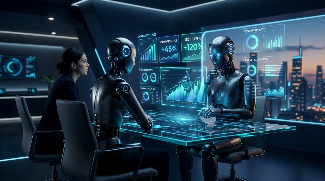 AI Agents replacing Fractional CMOs for SMBs