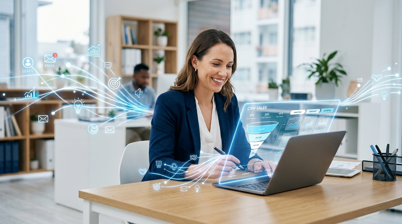 AI sales automation for small business