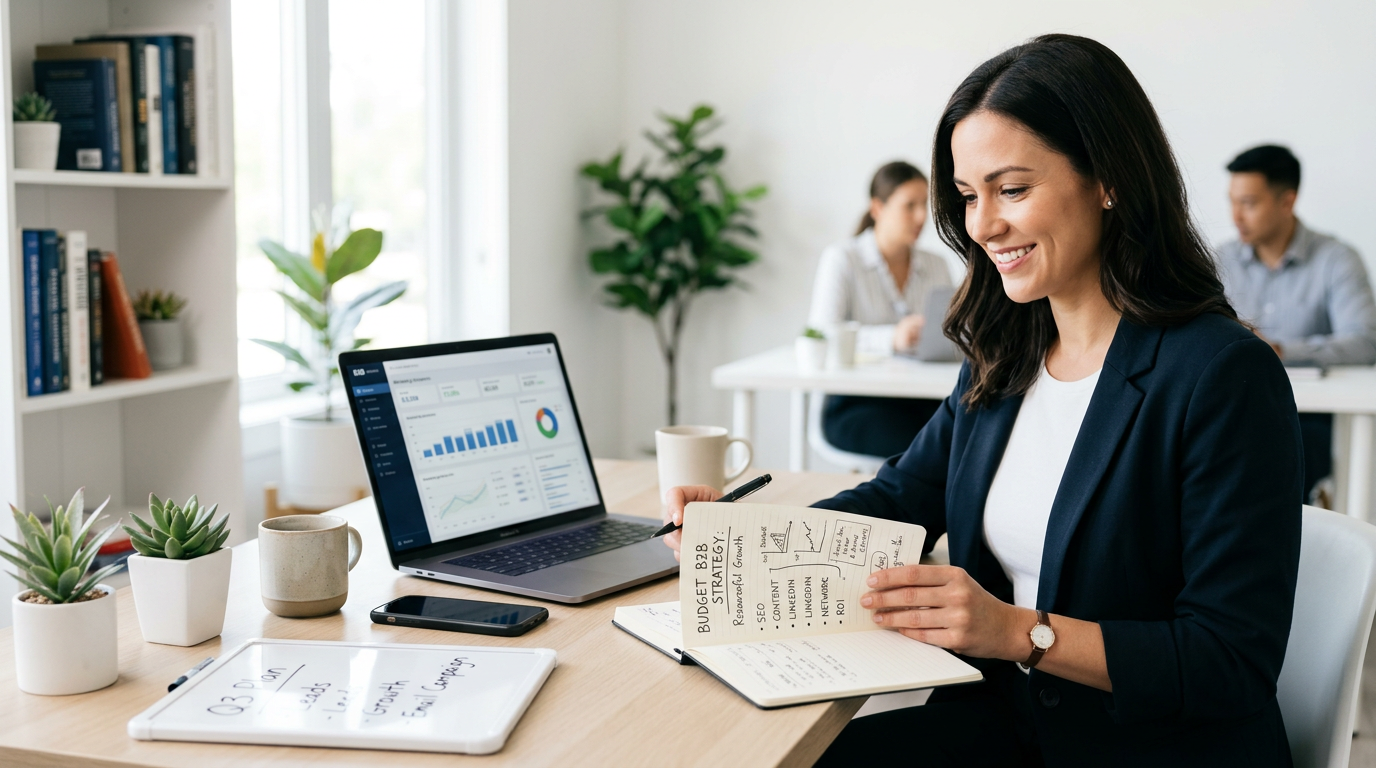 How to Build a Complete B2B Marketing Strategy With No Budget and No Marketing Team