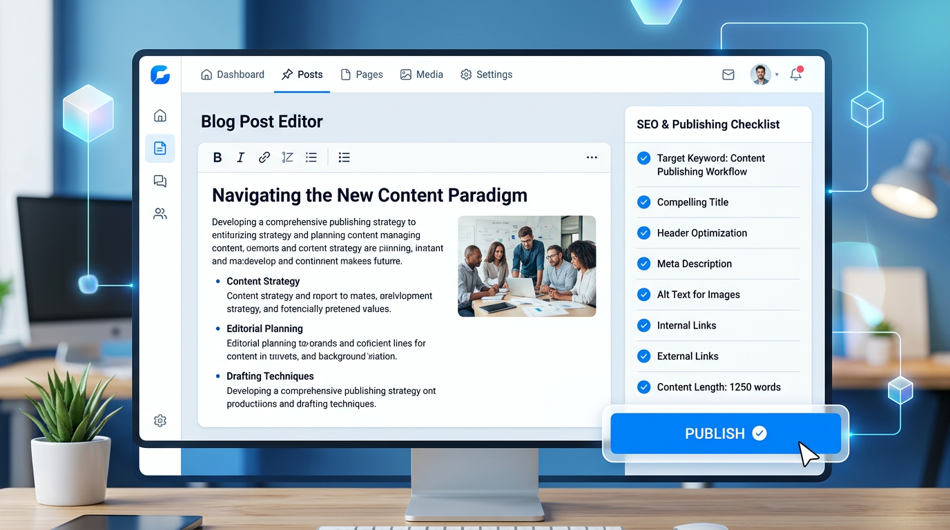 Setting Up the Blog Publisher