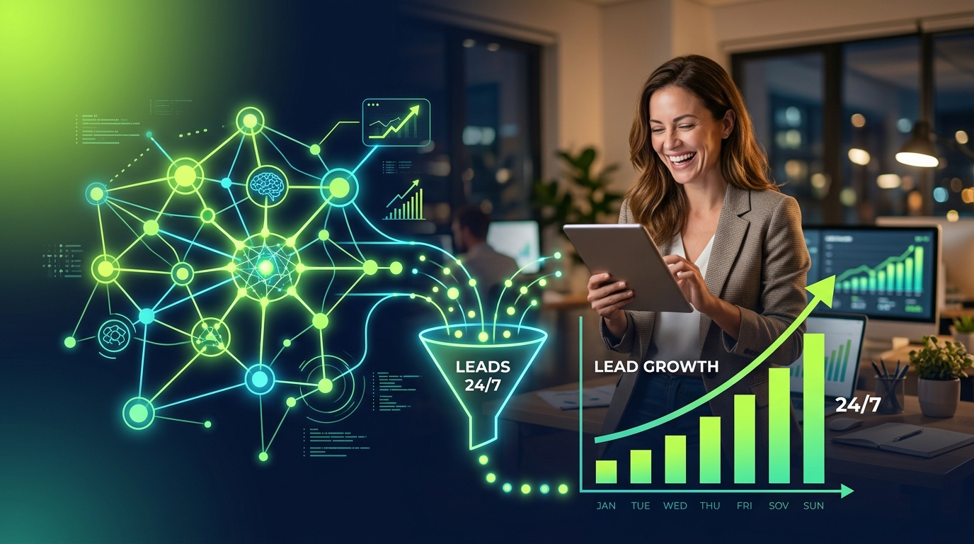 AI agents generating leads 24/7 for SMBs